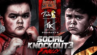 ABDU ROZIK VS ERALI  SOCIAL KNOCKOUT 3 [upl. by Yarak]