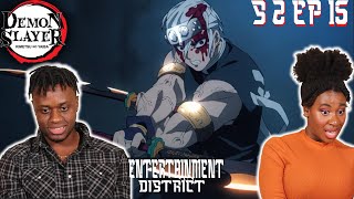 Tengen Uzui vs Gyutaro  Demon Slayer 2x15 Reaction quotGatheringquot [upl. by Halland]