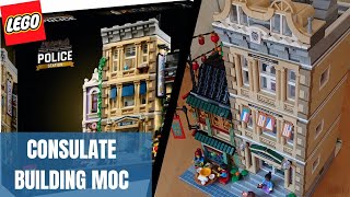 I Turned The LEGO Police Station Set Into This [upl. by Ariahaj]