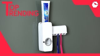 Toothpaste Dispenser amp Toothbrush Holder [upl. by Htebzile]