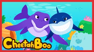 NEW❗ 💥Megalodon VS Mosasaurus💥  Dinosaur for kids  Nursery rhymes  Kids song  Cheetahboo [upl. by Ecnerrat]