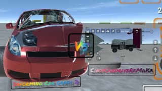 Deforming Car Crash 2 VS CindyCarDriveReMaKe [upl. by Canale935]