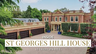 Inside a £825 Million Exclusive 12464 sq ft Mansion in St Georges Hill  Prime Property Tour [upl. by Ladin]