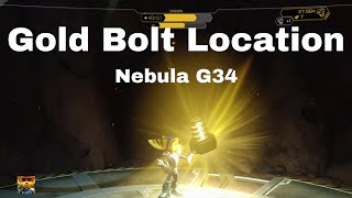 Ratchet amp Clank  Gold Bolt Location on Nebula G34 [upl. by Fleda]