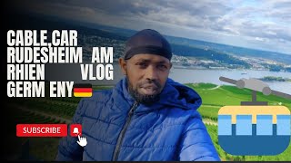 Rüdesheim am rhein cable car vlog Germany 🇩🇪 [upl. by Scheider]