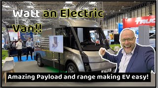 Watt Electric Vehicles The NEW quotArrivalquot van bringing an electric van bristling wiv innovation ev [upl. by Toogood49]