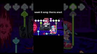 week 6 song thorns erect fnf anotherfridaynightfunkgame fridaynightfunkin [upl. by Helsie]