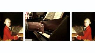 Mozart  Londoner Skizzenbuch No2 KV 15b on spinet [upl. by Zischke]