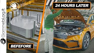 Skoda 7 Car Manufacturing Process  🚘  From Start to Finish [upl. by Nelyak]