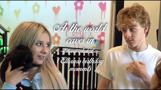 Elliana Walmsley and Lev Cameron Ellianas birthday moments LellianaLeviana [upl. by Aracot]