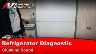 Kenmore Refrigerator Repair  Slight Clunking Sound  Compressor [upl. by Harlamert]