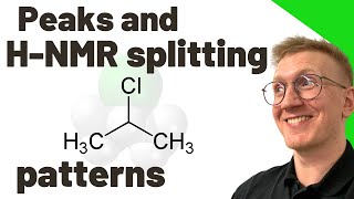 NMR of 2chloropropane for Alevel Chemistry  HNMR  Hydrogen NMR splitting patterns [upl. by Sturrock]