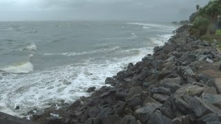 Pretty exciting and terrifying Glynn County residents brace for Debby [upl. by Brnaba]