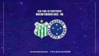 SÁBADO 10h  CAMPEONATO MINEIRO FEMININO SEMIFINAL IDA  UBERLÂNDIA x CRUZEIRO  AO VIVO [upl. by Hyacinthia]