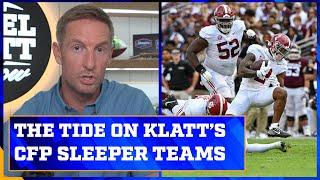 North Carolina amp Alabama in Joel Klatt’s college football playoff sleeper teams  Joel Klatt Show [upl. by Shirl]