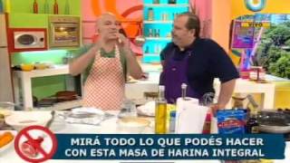 Recetas sin carne Tarta bicolor y rollitos de pencas todo con masa integral casera Parte1 [upl. by Enrol547]