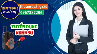 Thu âm quảng cáo tuyển dụng Nhân sự Công ty Hosiden [upl. by Guria]