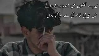 hoe modadat kah tari deed ko tarsi ankhyvery sad poetryUrdu poetry [upl. by Dnalevets]