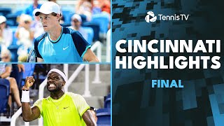 Jannik Sinner vs Frances Tiafoe For The Crown 🏆  Cincinnati 2024 Final Highlights [upl. by Leveridge]