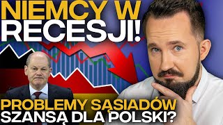 NIEMCY w RECESJI a POLSKA IDZIE w GÓRĘ BizWeek [upl. by Hannaoj648]