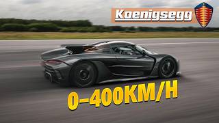 Koenigsegg became the Fastest Car of 2024  New 0400 kmh World Record  Koenigsegg Jesko Absolut [upl. by Ardisi]