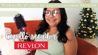 Reseña del clon CEPILLO SECADOR REVLON  Cepillo ONE STEP Shein [upl. by Tenahs313]