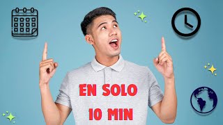 APRENDE LOS DÍAS DE LA SEMANA Y LAS FECHAS EN INGLÉS EN SOLO 10 MINUTOS EN 2024 [upl. by Kimmi]