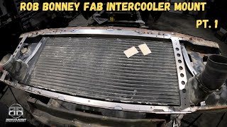 Square Body Cummins Swap Intercooler Install Pt1 [upl. by Mattheus613]