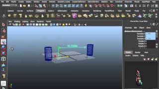 Tutorial Maya 2011 Español  Mide distancias [upl. by Nevaj]