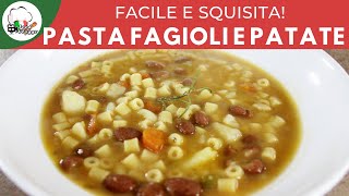 PASTA FAGIOLI E PATATE  Carlo Gaiano [upl. by Eissirk]