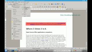 How to Add Page Numbers in LibreOffice and OpenOfficeOrg Writer [upl. by Oruasi]