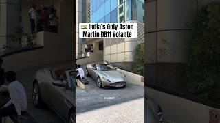 ASTON MARTIN DB11 VOLANTE 🇮🇳trendingshorts creator2creator youtubeshorts viralvideo [upl. by Pelletier]