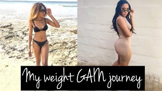 How I went from 59KG to 67KG Weight gain Journey South African Youtuber [upl. by Kristopher]