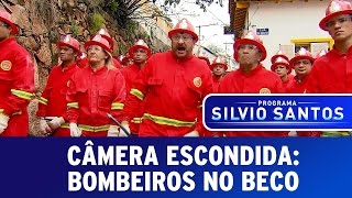 Câmera Escondida Bombeiros No Beco [upl. by Oigroig]