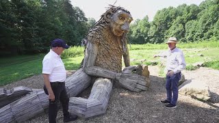 Chucks Big Adventure in Kentucky I Finding giants at Bernheim Forest [upl. by Cornel]