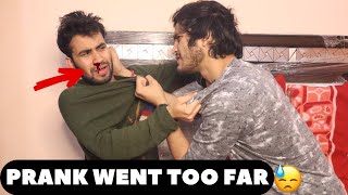 Fighting Prank On RohitBamola GONE WRONG [upl. by Esinaej]