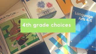 4TH GRADE HOMESCHOOL CURRICULUM CHOICES 20172018 [upl. by Eened]