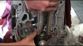 Timing Chain Tensioner installation for K24 [upl. by Dazhehs]