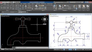 AutocAD 2D Practice Drawing  Exercise 5  Basic amp Advance Tutorial [upl. by Bud274]