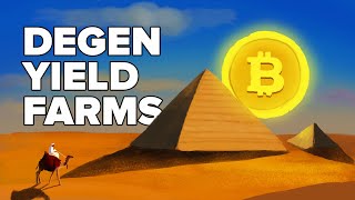 What are Degen Yield Farms Animated  Crypto Pyramid Schemes [upl. by Cullie]