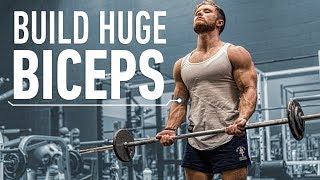 How To Build Huge Biceps Optimal Training Explained [upl. by Eesdnyl]