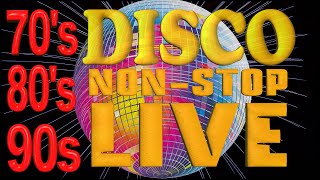 2024 LIVE Mixing NONSTOP DISCO  70s 80s 90s 2000s [upl. by Ahsinuq]