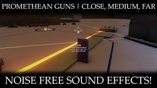 Halo 5 Sound Effects  PART 14  Promethean Gun Sounds Close Medium Far [upl. by Elrae]