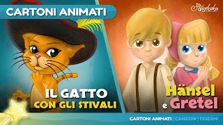 Il gatto con gli stivali storie per bambini  Cartoni animati [upl. by Bagger]