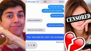 PRANKING MY EX GIRLFRIEND WITH SHAWN MENDES quotTREAT YOU BETTERquot SONG LYRICS [upl. by Nnyllatsyrc333]