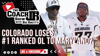 COLORADO LOSES 1 RANKED OL TO MARYLAND  THE COACH JB SHOW WITH BIG SMITTY [upl. by Notyep]