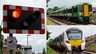 Crawley Horsham Road Level Crossing West Sussex [upl. by Herrera]