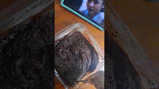 How to make Easy Air fryer Brownies  යුමි with අම්මිshorts [upl. by Annahaj]