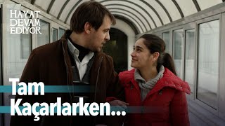 Kerem ve Hayat kaçarken babası gördü  Hayat Devam Ediyor En Efsane Sahneler [upl. by Love]