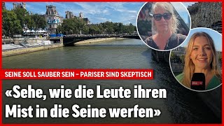 Trotz Olympia Pariser würden nicht in der Seine schwimmen  «Karin à Paris»  Folge 3 [upl. by Leunam]